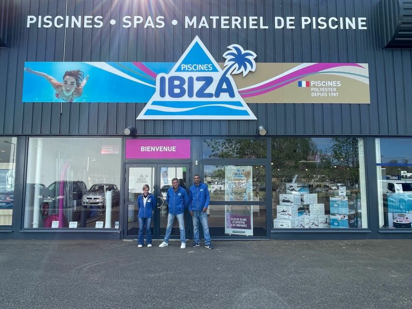 Nouveau magasin Piscines Ibiza Le Mans à Mulsanne&nbsp;&nbsp;