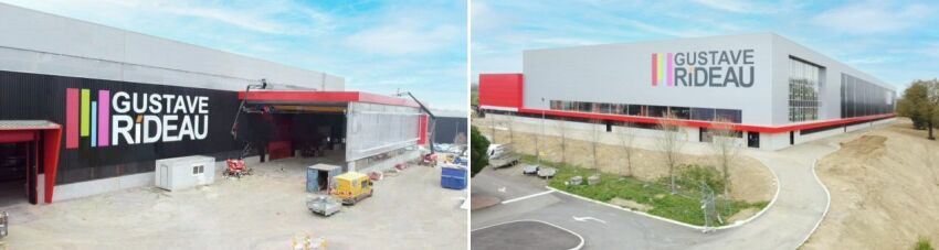 Nouveau site de production Gustave Rideau pour les vérandas et les carports en Vendée, à la Roche-sur-Yon&nbsp;&nbsp;