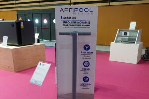 Nouveauté APF Pool Design : l’enrouleur motorisé iScoot 700