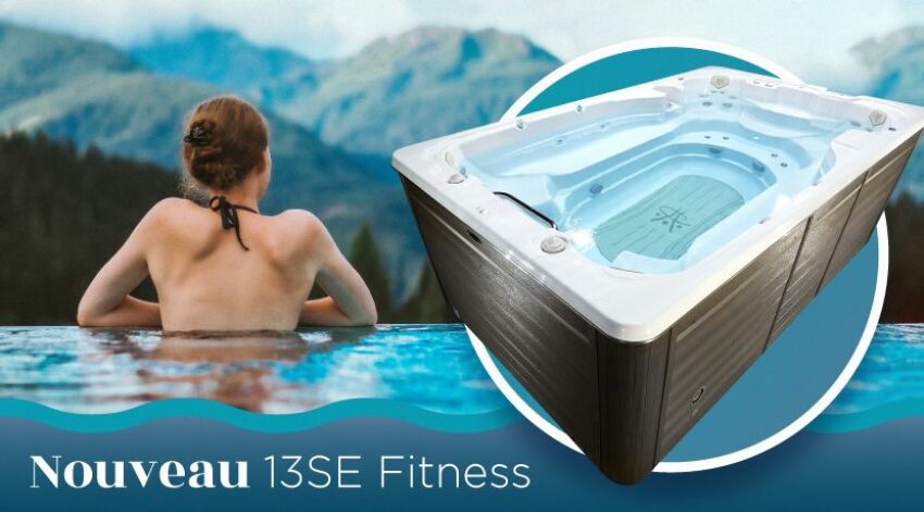 Nouveauté Clairazur : spa de nage 13SE Fitness&nbsp;&nbsp;