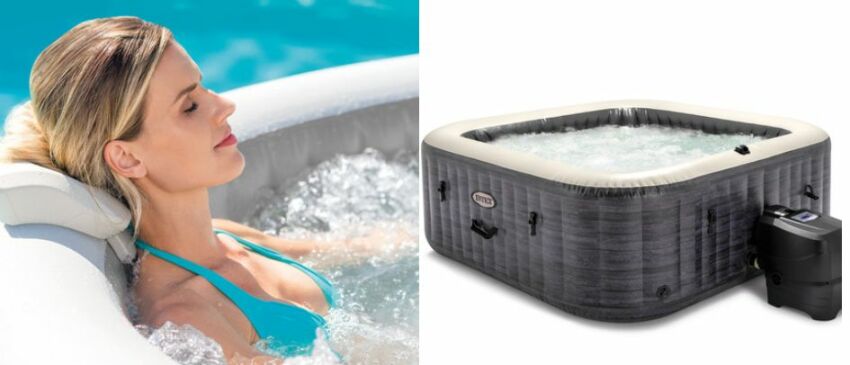 Nouveauté Intex 2022 : Spa gonflable PureSpa Ardoise&nbsp;&nbsp;