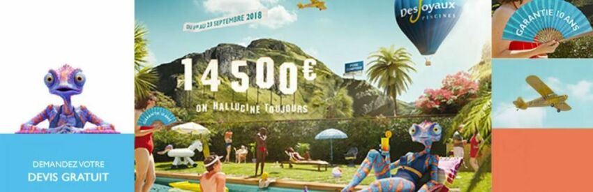 Nouvelle campagne de communication Piscines Desjoyaux&nbsp;&nbsp;