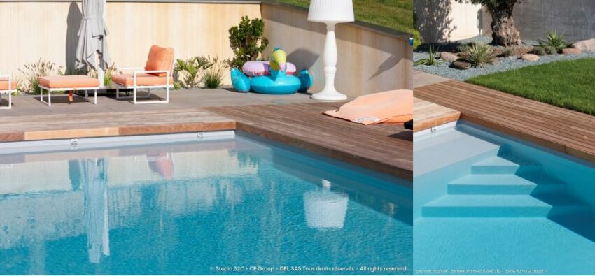 Nouvelle gamme de liners piscine Évolution, par CF Group France&nbsp;&nbsp;