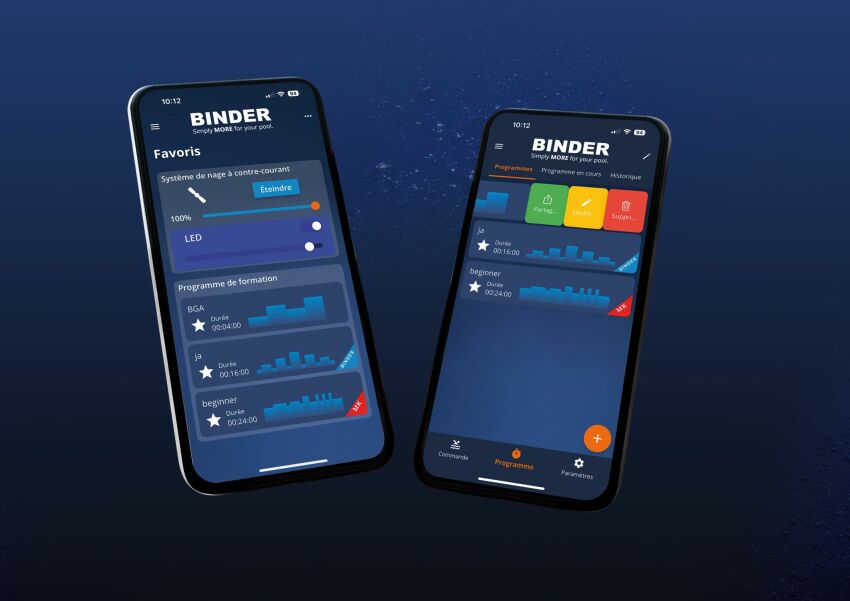 Nouvelles fonctionnalités pour l'application BINDER24&nbsp;&nbsp;