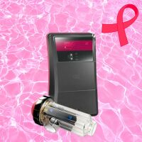 Octobre Rose : Gardez votre piscine propre tout en soutenant la cause avec cet électrolyseur au sel rose unique ! 