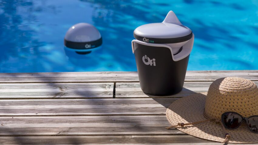 Ofi : l’objet flottant intelligent, connecté et design qui analyse l’eau de votre piscine&nbsp;&nbsp;