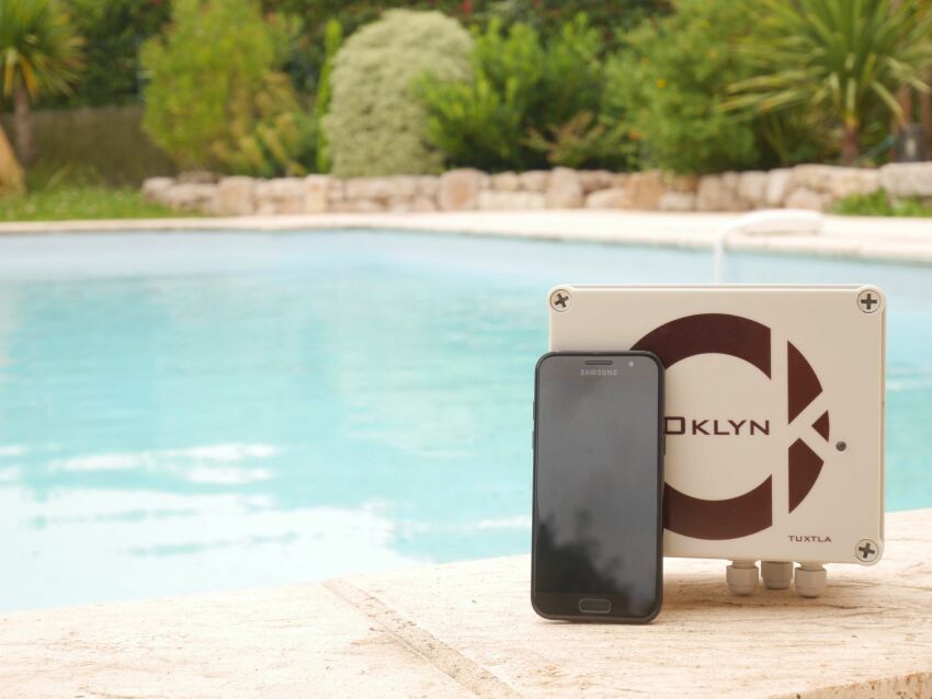 Oklyn, coffret électrique connecté pour piscines&nbsp;&nbsp;