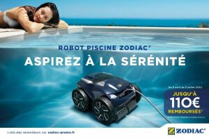 Robot Piscine Zodiac® : plongez dans la sérénité