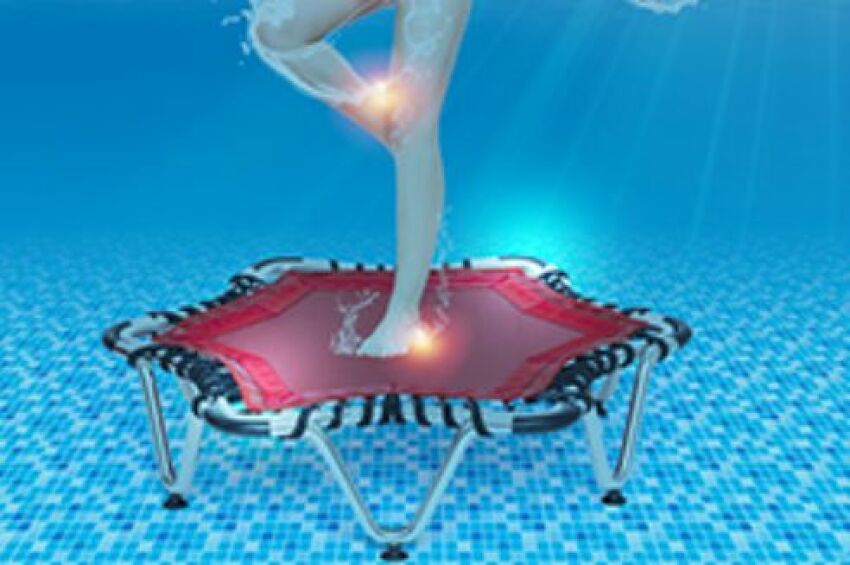 Optimisez vos séances d'aquajuming avec le trampoline Aquajump de Waterform&nbsp;&nbsp;