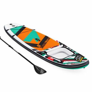 Piscine Paddle SUP gonflable Bestway Breeze Panorama avec hublot 65377 - Multicolore
