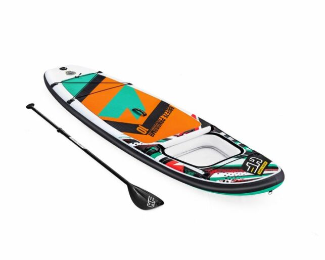  Paddle sup gonflable breeze panorama avec hublot Bestway