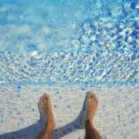 Carrelage en pâte de verre pour piscine 