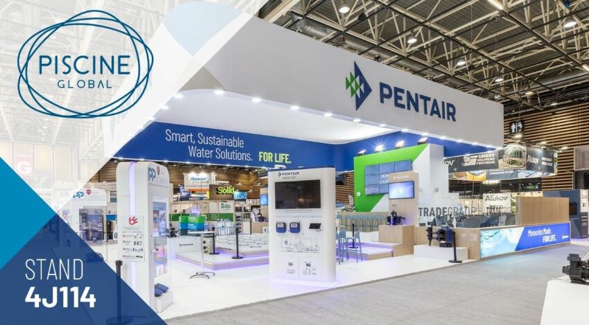 Pentair sera présent au Salon piscine Global Europe&nbsp;&nbsp;