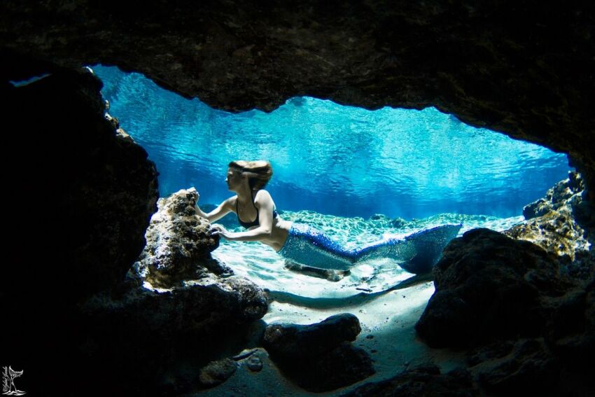 Peut-être croiserez-vous une sirène, au détour d'une grotte ?&nbsp;&nbsp;