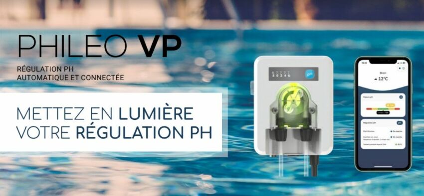 Phileo VP : la régulation pH piscine simplifiée, lumineuse et connectée, par CCEI&nbsp;&nbsp;