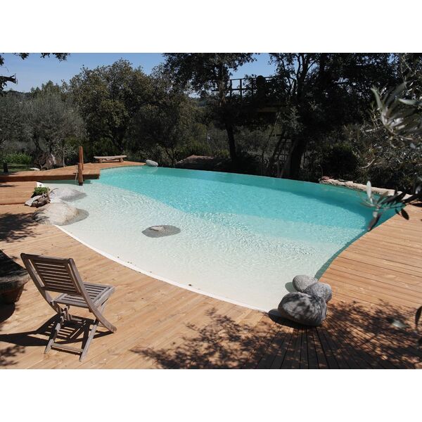 Piscine à Débordement En Béton Par Piscines Marinal