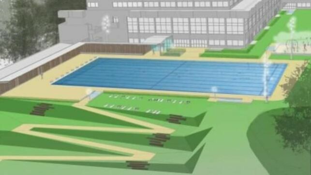 Le nouveau bassin Olympique "Nordique" de la piscine Municipale Bréquigny à Rennes