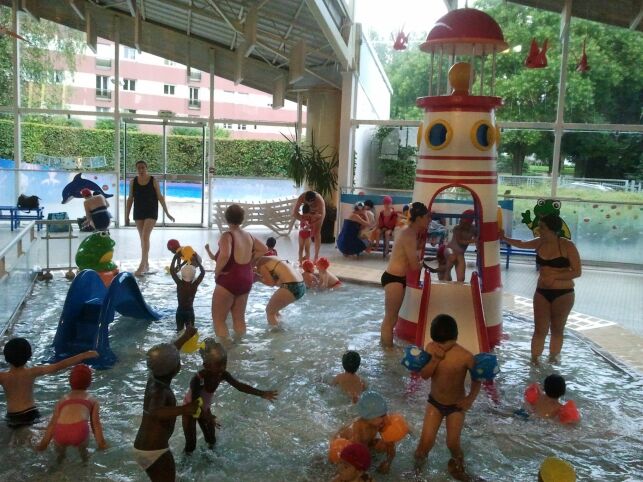 L'espace enfant de la piscine Chemin Vert à Caen