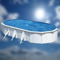 Vague de chaleur : Rafraichissez-vous sereinement avec cette piscine ovale exceptionnelle !&nbsp; 