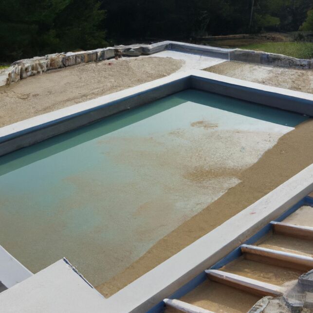 Une piscine inachevée, un contre-temps pour votre projet 