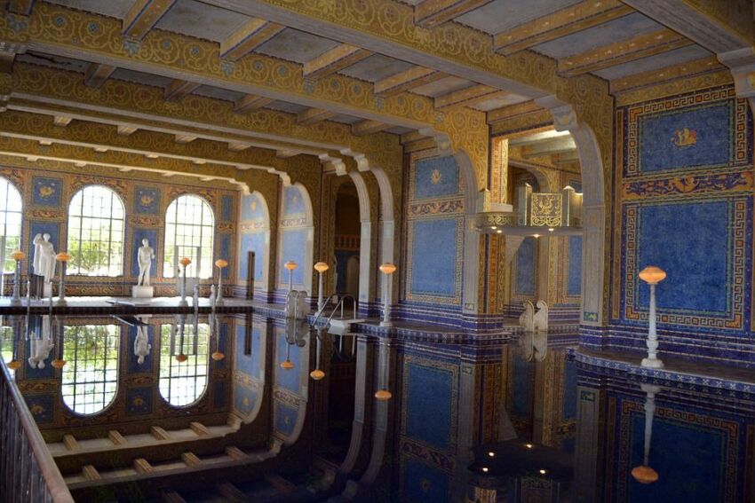 Piscine intérieure du Hearst Castle&nbsp;&nbsp;