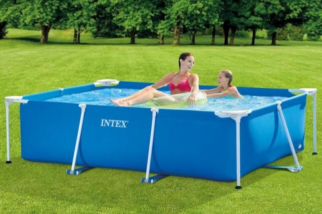 Piscine Metal Frame Junior rectangulaire 2,20 x 1,50 x 0,60 m 