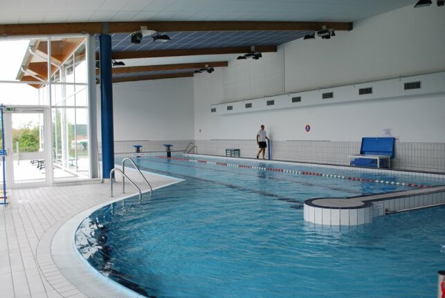 L'espace ludique de la piscine à Vireux -Wallerand