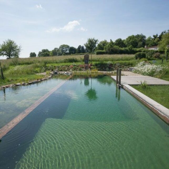 La piscine écologique peut être adaptée à votre budget.