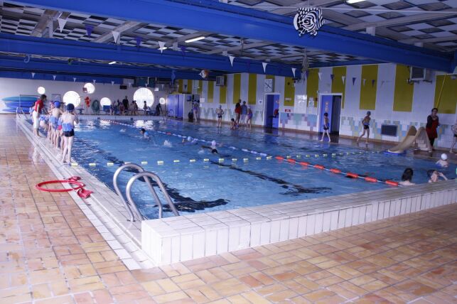 La piscine Saint-Marc à Brest est habituée à accueillir des enfants.