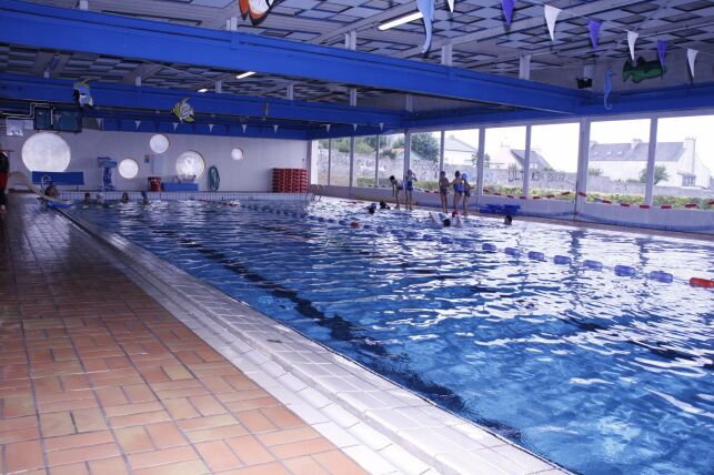 Le bassin de natation de la piscine Saint-Marc à Brest