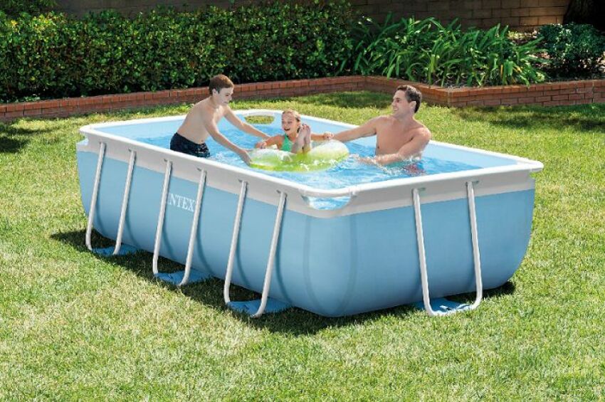 Piscine tubulaire modèle Prism, par Intex&nbsp;&nbsp;