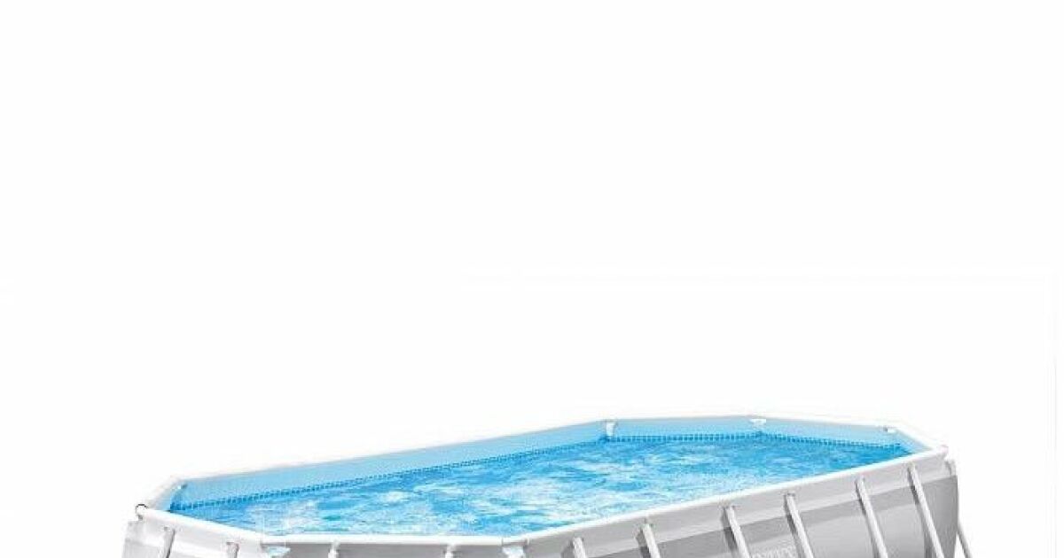 Piscine Tubulaire Ovale Intex Prism Frame 4 X 2 X 1 M Piscine Hors