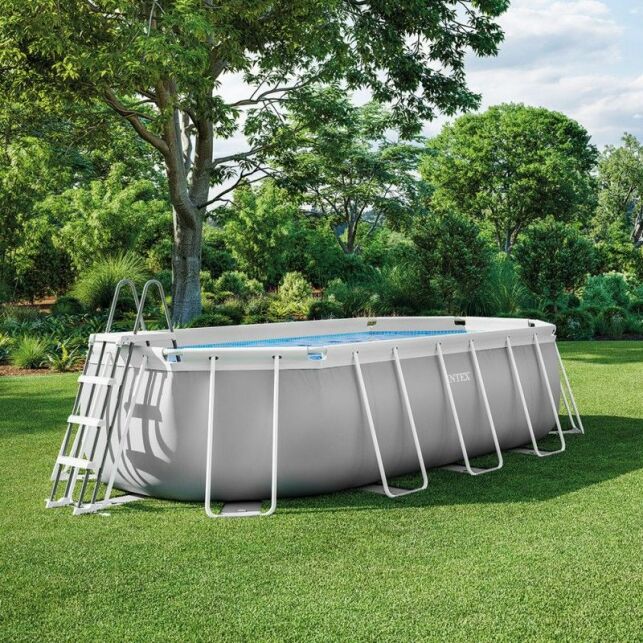 Piscine tubulaire Prism Frame INTEX : 5.03 x 2.74 x 1.22 m