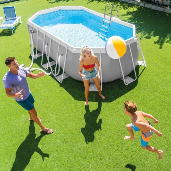 Piscine tubulaire Prism Frame INTEX : 5.03 x 2.74 x 1.22 m DR