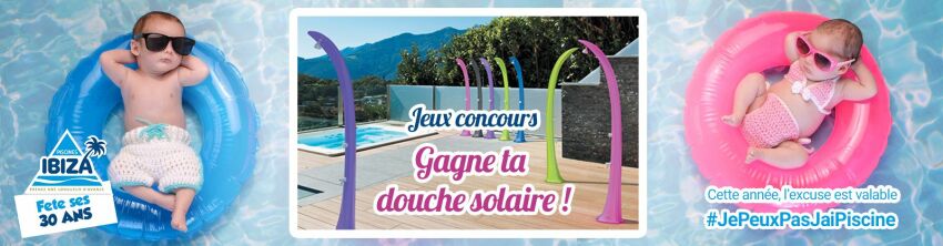 Piscines Ibiza fête ses 30 ans : gagnez une piscine ou un spa en participant au jeu-concours. &nbsp;&nbsp;