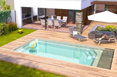Nouveauté Piscines Ibiza 2021 : piscine coque Arizona