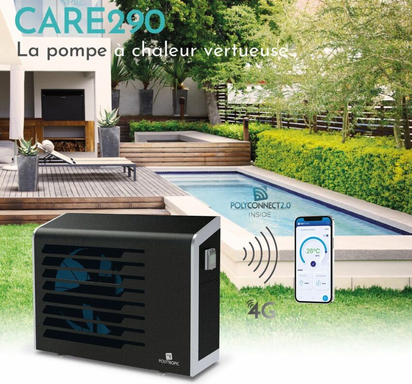 Polytropic : zoom sur la pompe à chaleur piscine CARE290&nbsp;&nbsp;