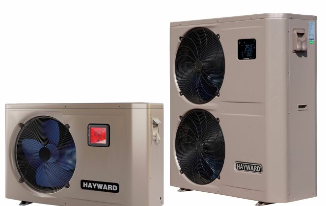 Les pompes à chaleur EnergyLine Pro peuvent s'adapter à toutes les saisons. © Hayward Pool Europe