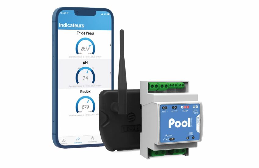 Pool Technologie présente e-Pool® Connect, pour piloter les équipements de la piscine à distance&nbsp;&nbsp;