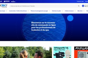 SCP France repense son site Pool360