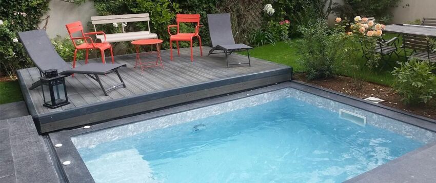 Pooldeck par Azenco : terrasse mobile pour piscine&nbsp;&nbsp;