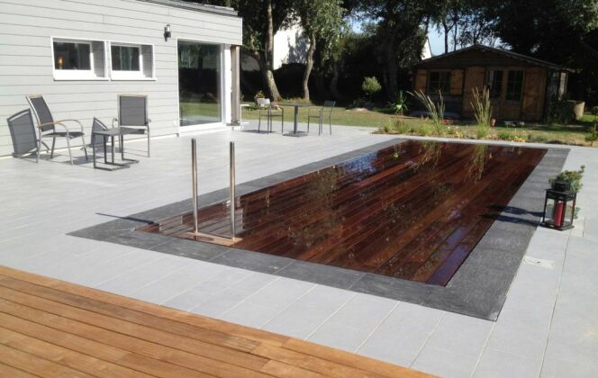 Pooldeck par Azenco : une vraie terrasse © Azenco