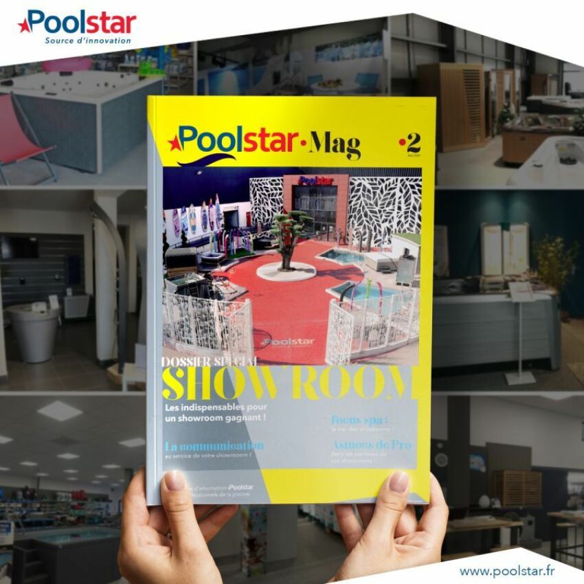 Poolstar présente le nouveau numéro de son magazine&nbsp;&nbsp;