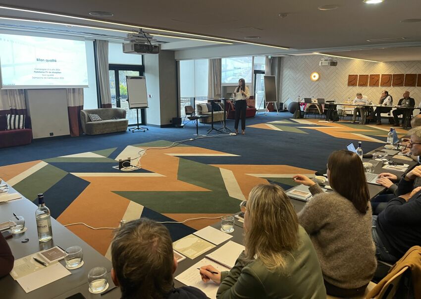 Présentation du bilan de l'activité du GIE l'esprit piscine 