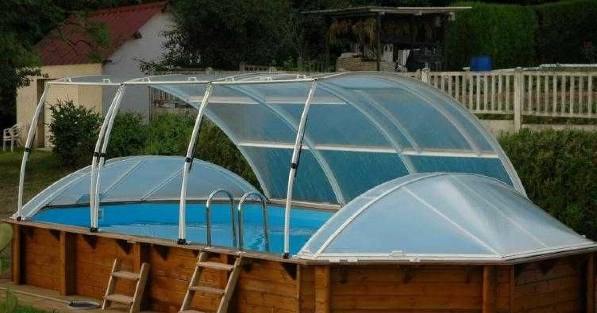 abri piscine hors sol dome