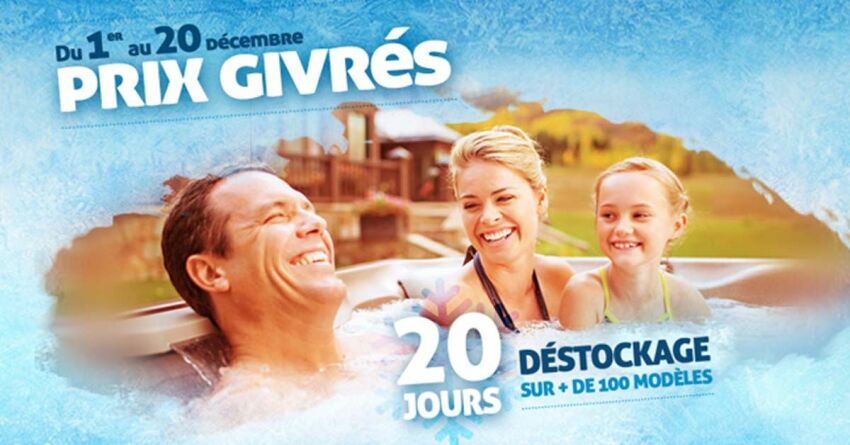 Prix givrés chez Sundance Spas&nbsp;&nbsp;