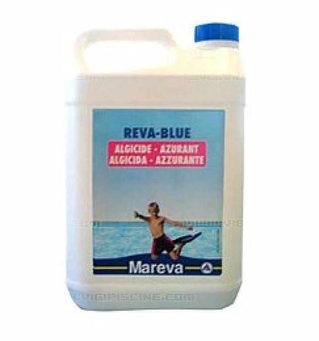 Produit de traitement anti-algues piscine Reva-Blue