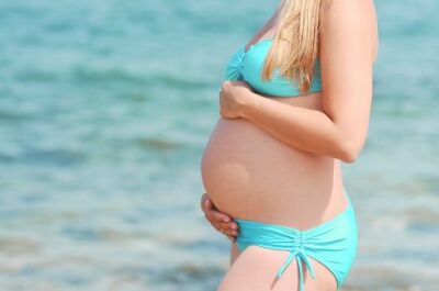 Profitez de la plage quand vous êtes enceinte 