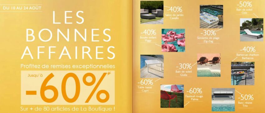 Promotions d'été par Desjoyaux !&nbsp;&nbsp;