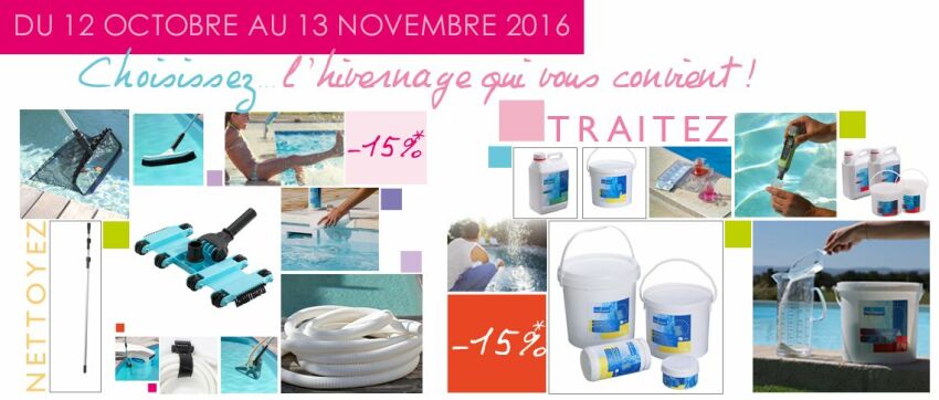 Promotions sur les articles d’hivernage chez Desjoyaux&nbsp;&nbsp;